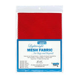 Mesh Fabric by Annie's - Atom Red