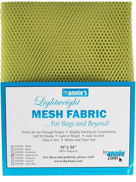 Mesh Fabric by Annie's - Apple Green