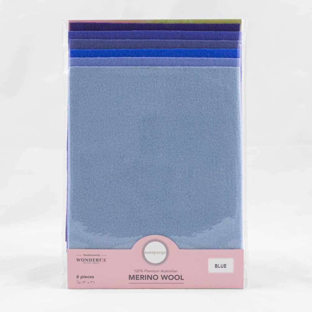 Merino Wool Packs - Sue Spargo - 6 Pieces
