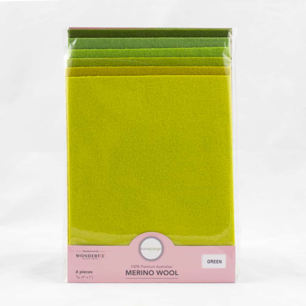 Merino Wool Packs - Sue Spargo - 6 Pieces