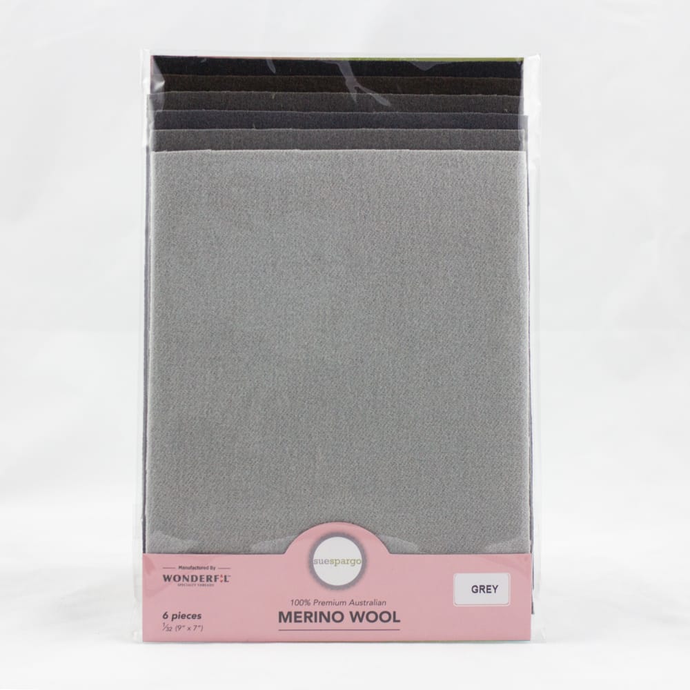 Merino Wool Packs - Sue Spargo - 6 Pieces