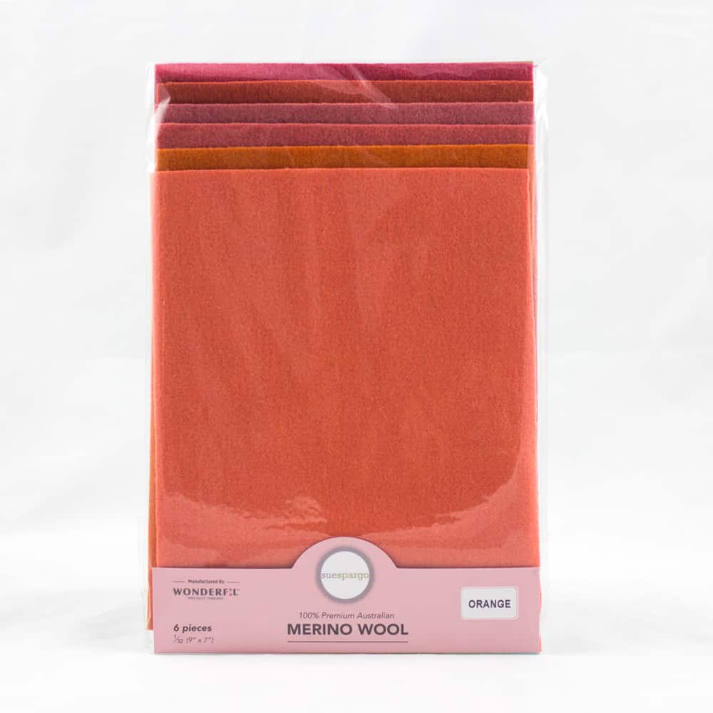 Merino Wool Packs - Sue Spargo - 6 Pieces