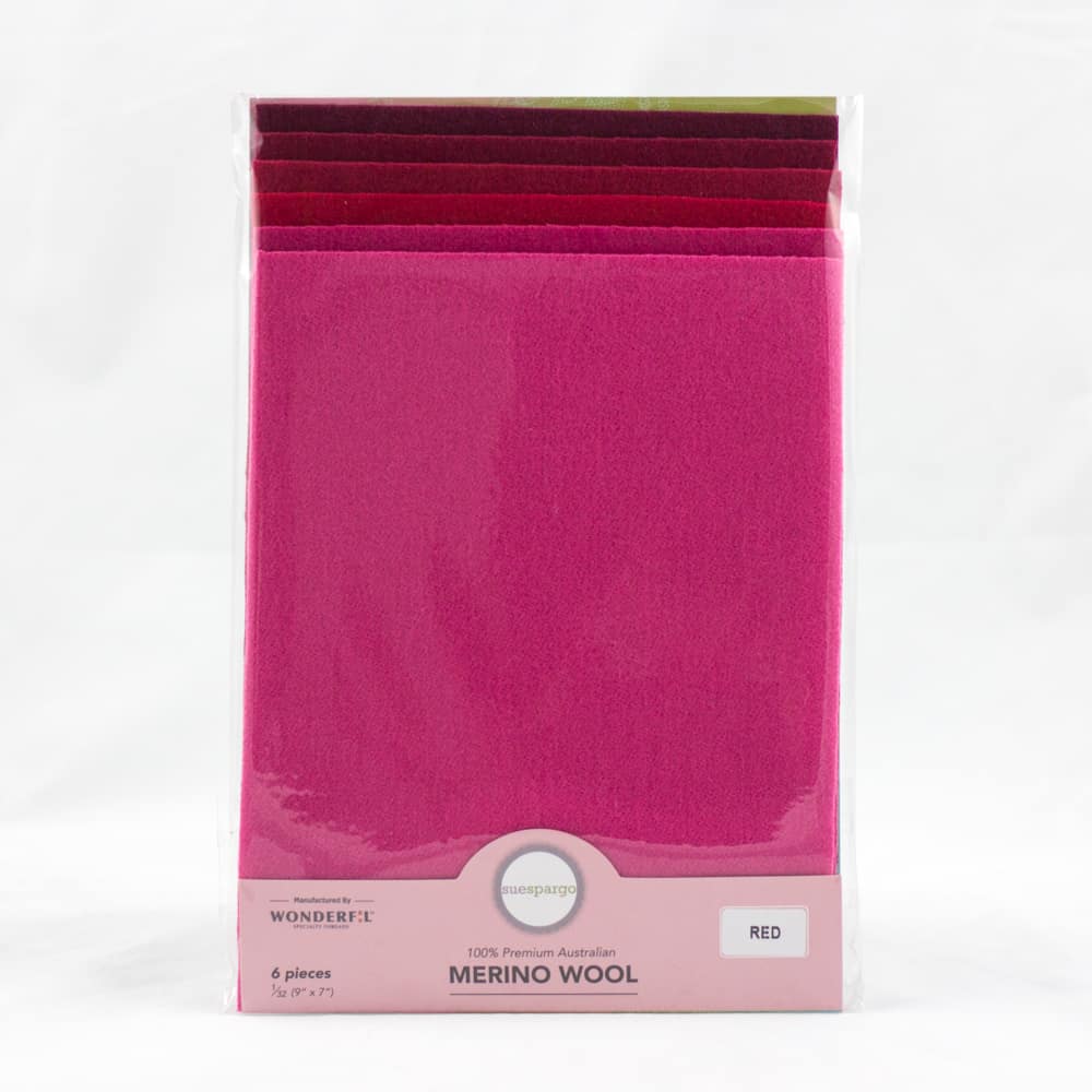 Merino Wool Packs - Sue Spargo - 6 Pieces