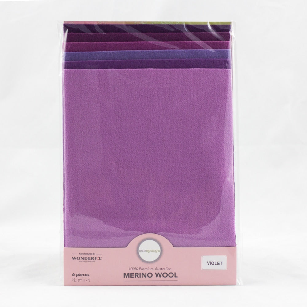 Merino Wool Packs - Sue Spargo - 6 Pieces
