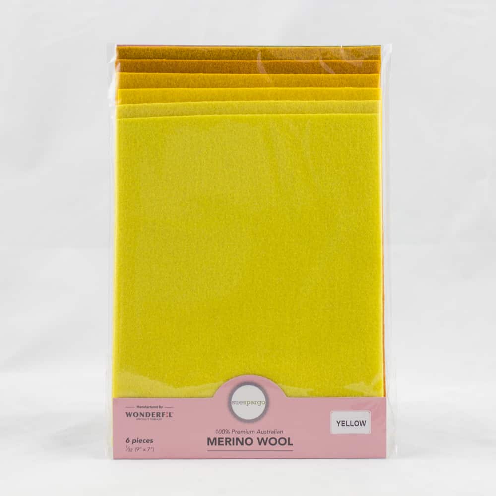 Merino Wool Packs - Sue Spargo - 6 Pieces