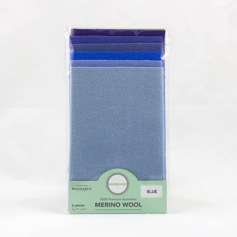 Merino Wool Packs - Sue Spargo - 6 Pieces