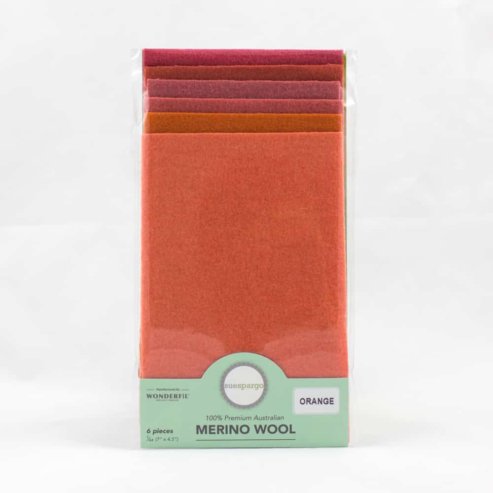 Merino Wool Packs - Sue Spargo - 6 Pieces