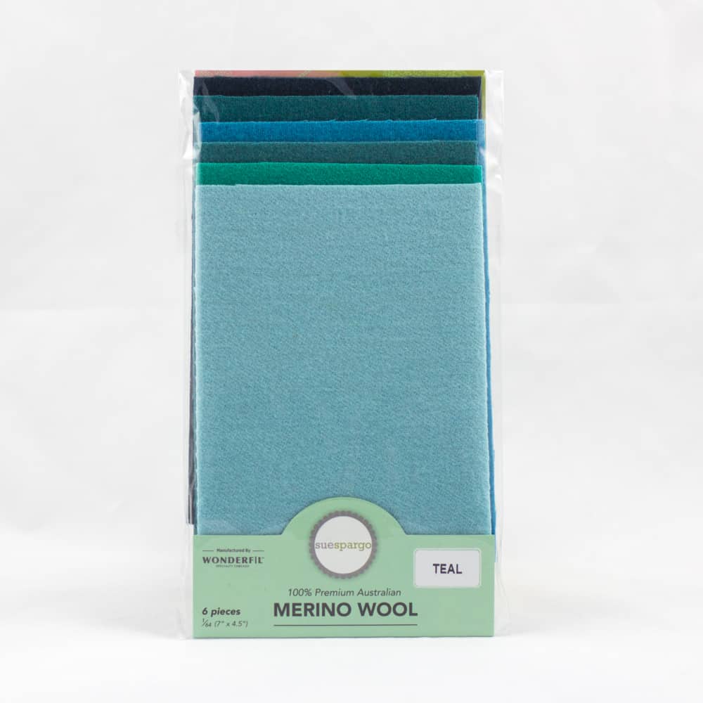 Merino Wool Packs - Sue Spargo - 6 Pieces