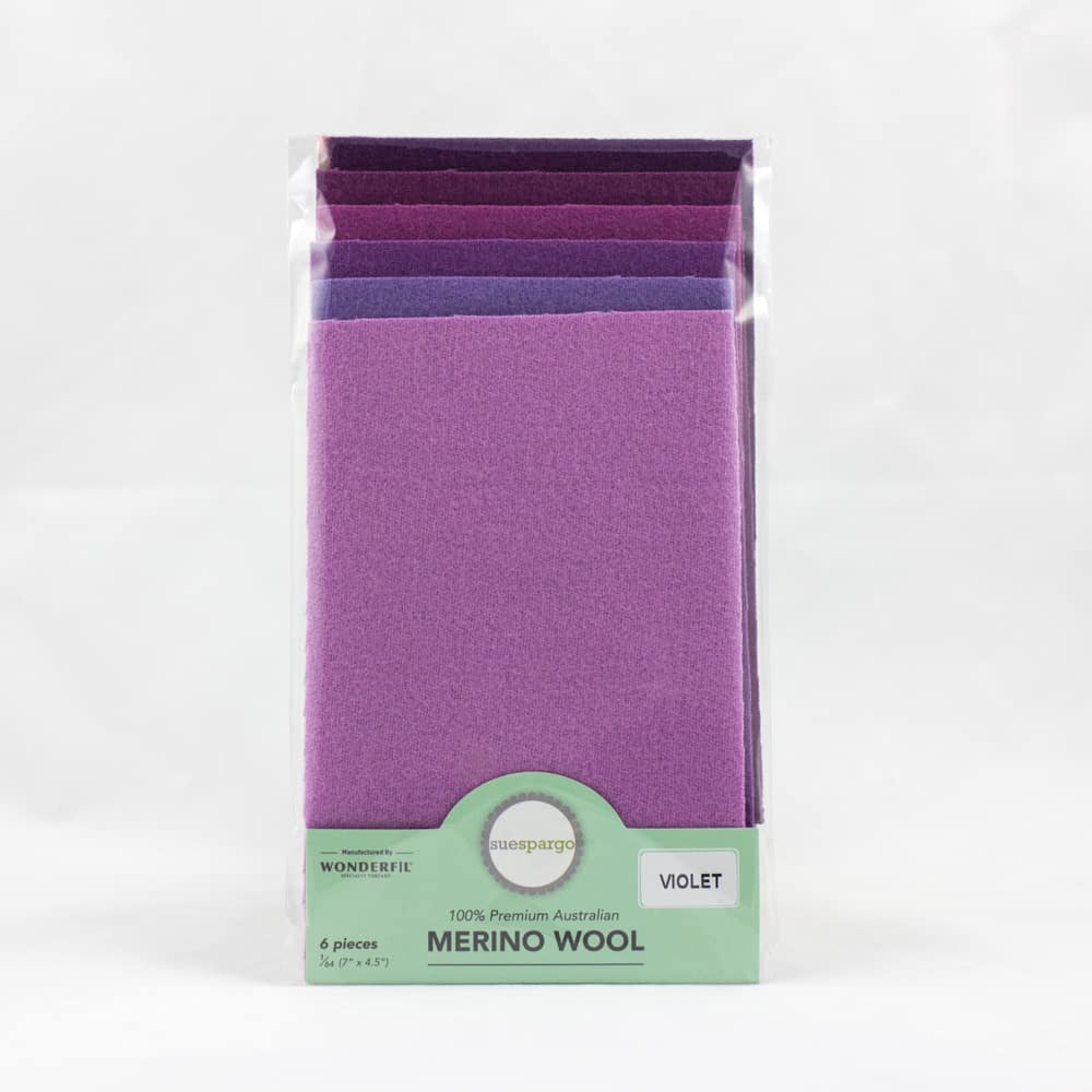 Merino Wool Packs - Sue Spargo - 6 Pieces