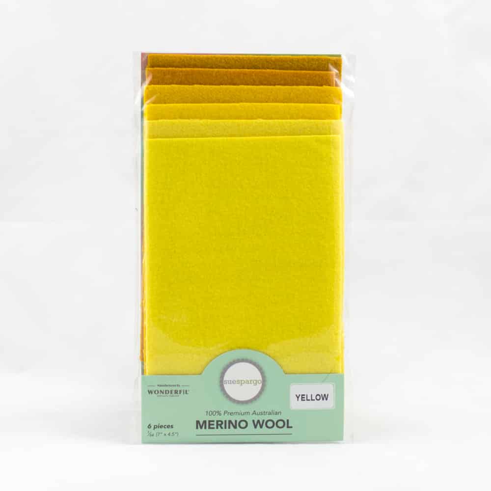 Merino Wool Packs - Sue Spargo - 6 Pieces
