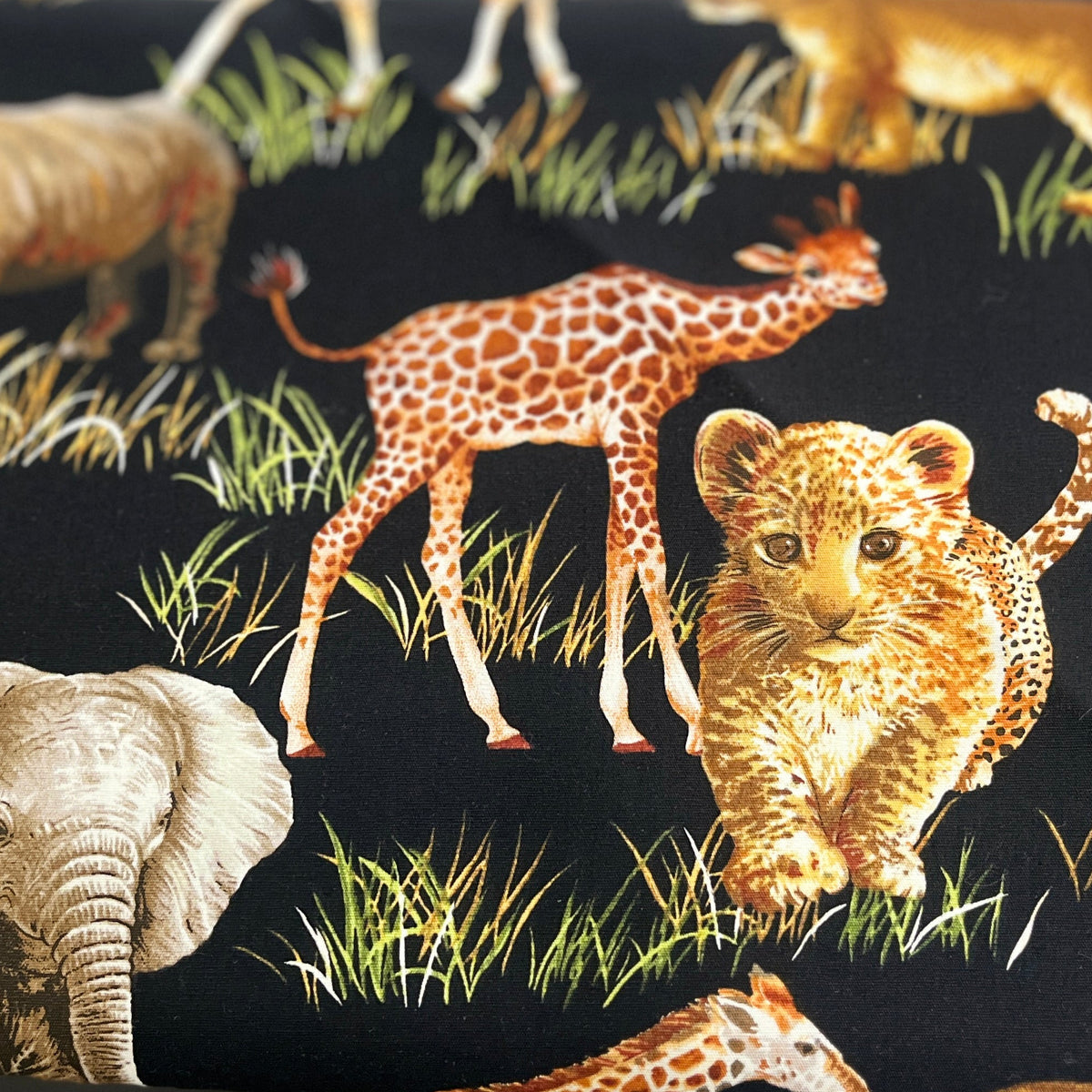 Safari Exclusively Quilters Fabric WOF 110cm - 112cm