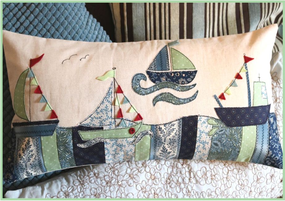 Sail Away Pillow Pattern