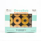 WonderFil DecoBob Prewound Bobbins Assorted Pack – Size M – 