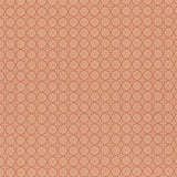 Coral Decorative Geo Juliette w45n 100% Cotton Fabric