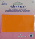 Hemline Self Adhesive Waterproof Nylon Patch (Orange)