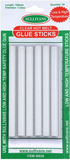Sullivans Clear Hot Melt Glue Sticks, 100mm / 7.2mm