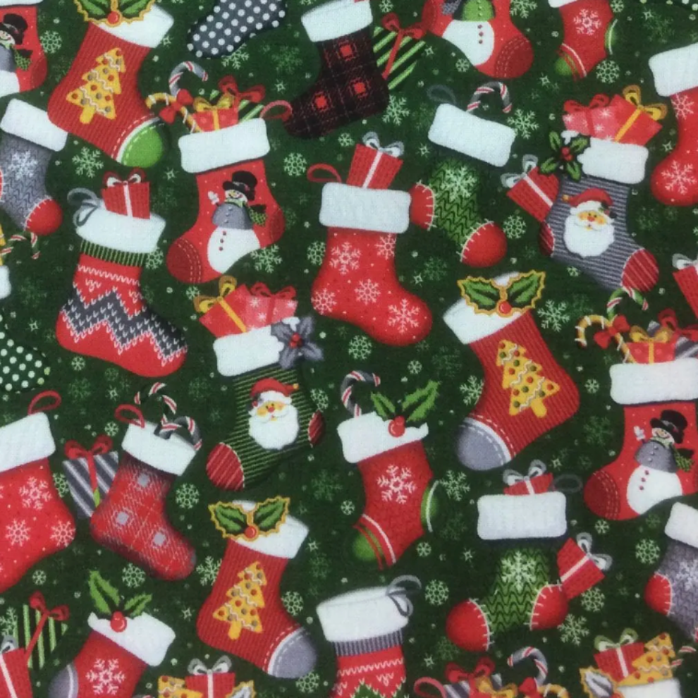 Oasis fabric - Noel Christmas Stockings OA59-4422