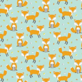Woodland Friends - Foxes by Nutex
