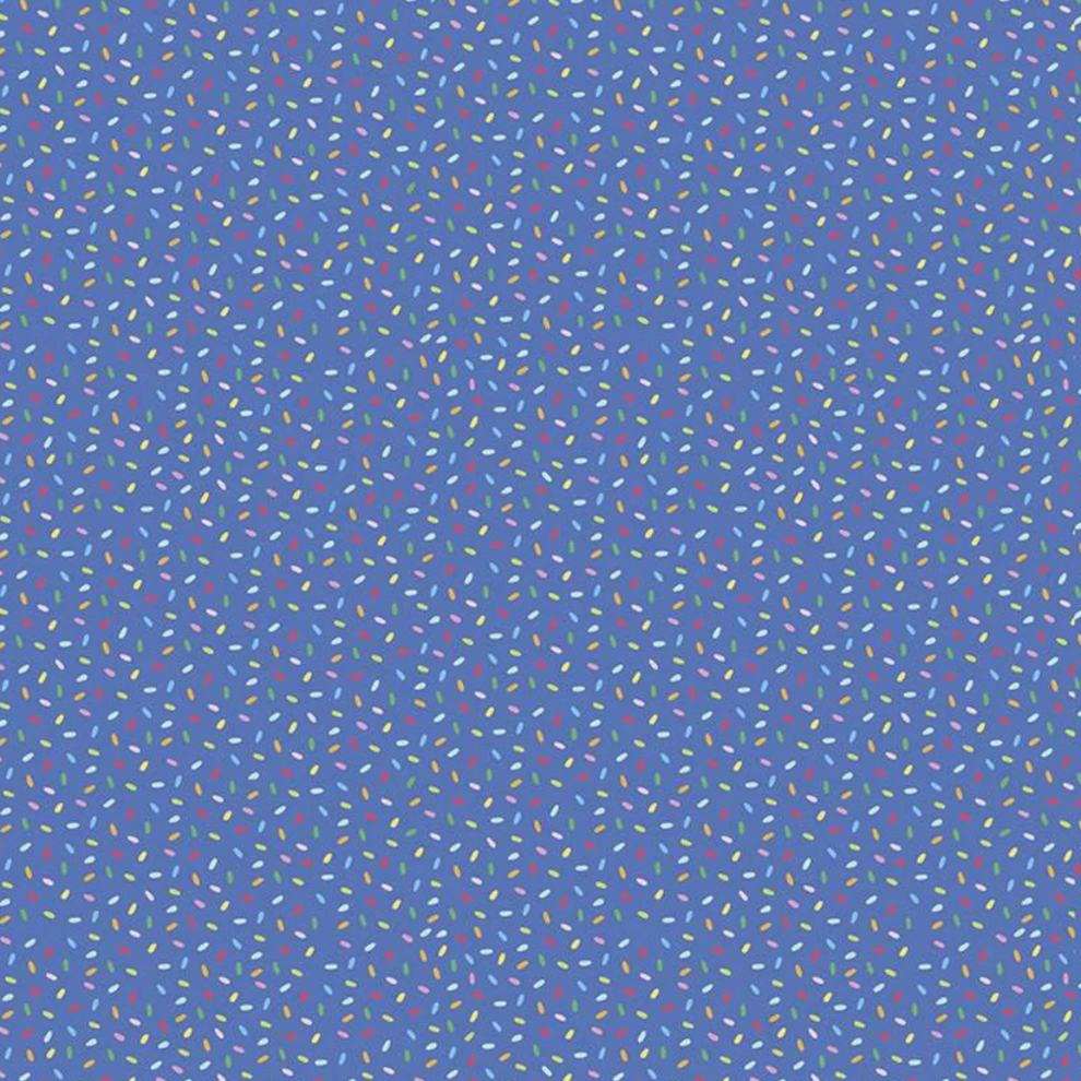Riley Blake - Rainbowfruit Let's Chill C10895 Blue - Confetti Sprinkles