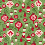 Moda Fabric - Once Upon A Christmas Mistletoe Fabric by Sweetfire Road