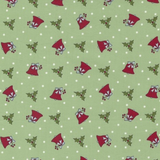I Believe in Angels - Moda Fabrics - Holly Bells, Mistletoe