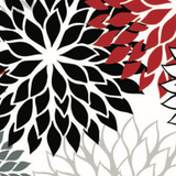 P & B Textiles Hello Dahlia Fabric