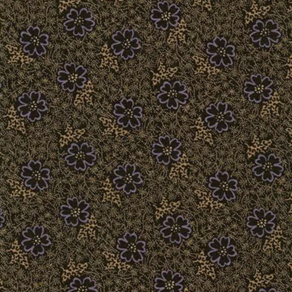 Robert Kaufman - Henderson Street #20513 Purple Flowers