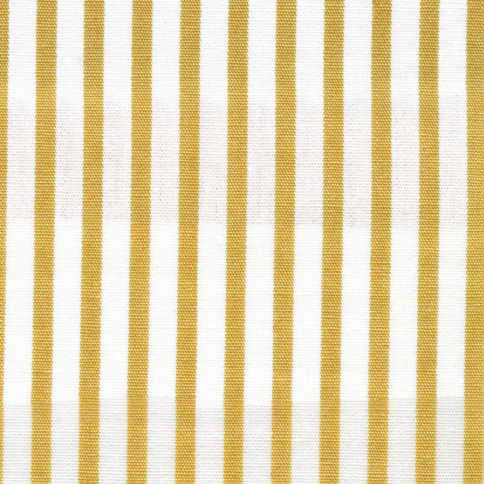 Victorian Textiles - Stripe White and Yellow