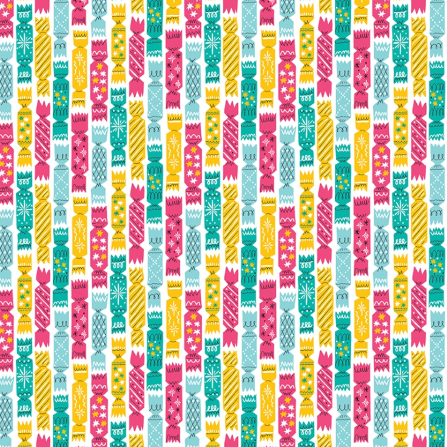 LIBERTY FABRICS 6881A CRACKERS 100% Cotton Fabric