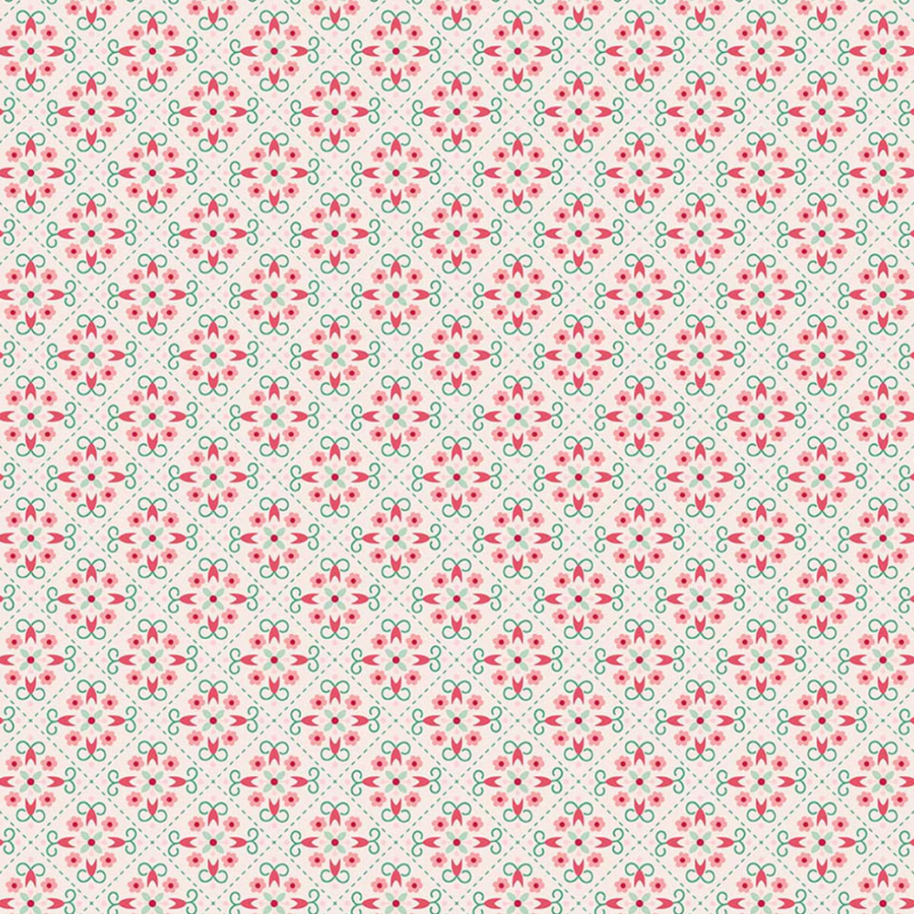 Berry & Sage C17398- 100% Cotton  Fabric (1 metre piece)