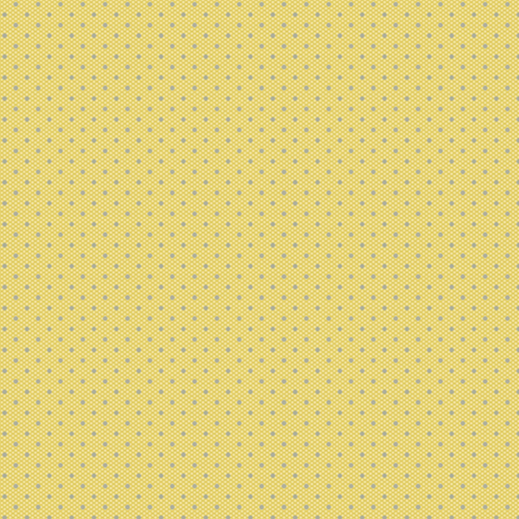 Sprinkles Patt 454 Yellow 100% Cotton  Fabric (1 metre piece)