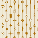 Alison Glass Patt 1554- 100% Cotton  Fabric (1 metre piece)