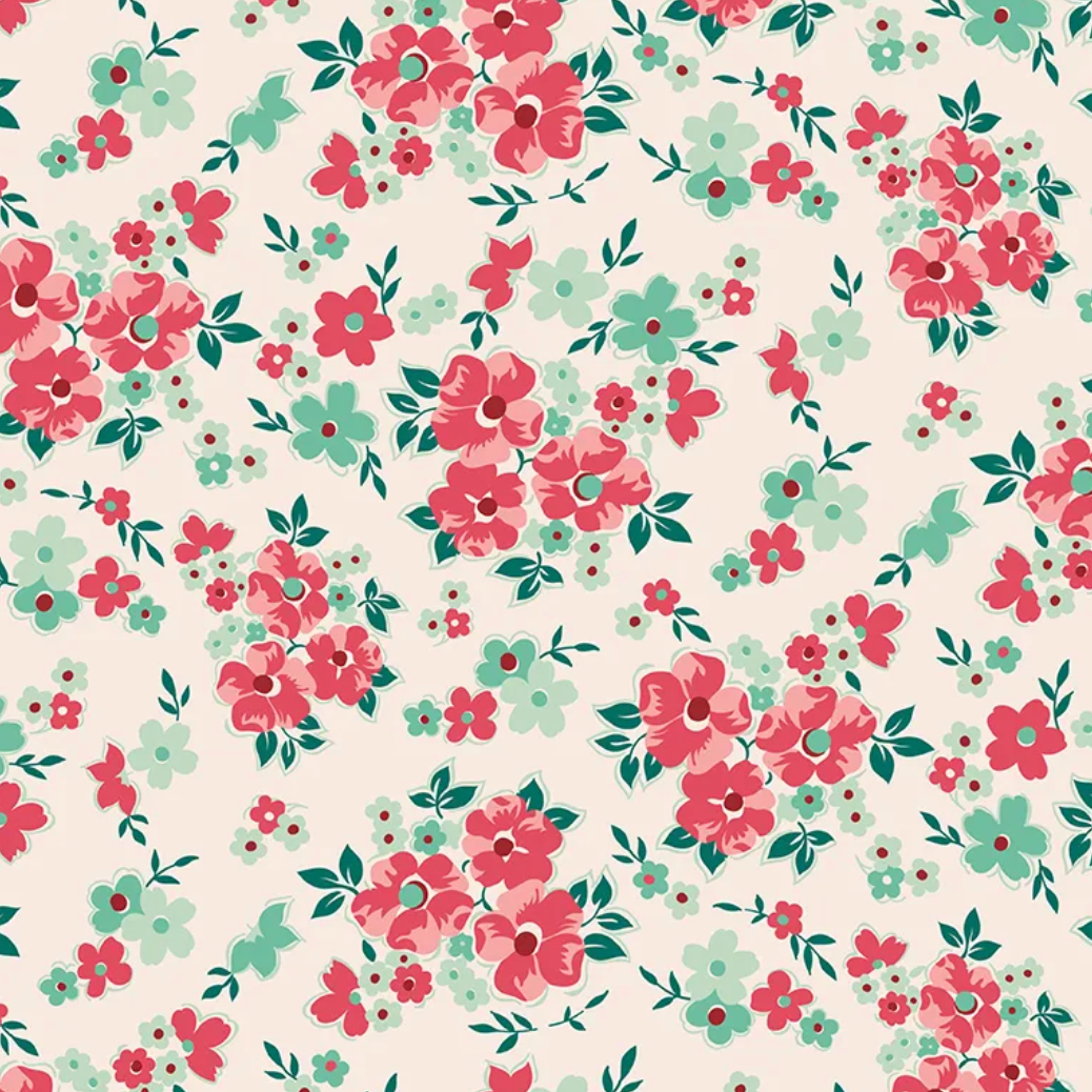 Berry & Sage –C17388- 100% Cotton  Fabric (1 metre piece)