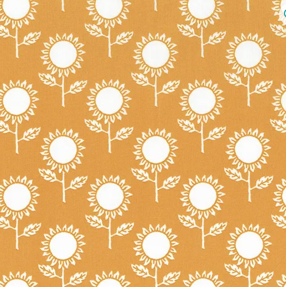 Scary Scraps Orange Fall Fields# C17612 100% Cotton  Fabric (1 metre piece)