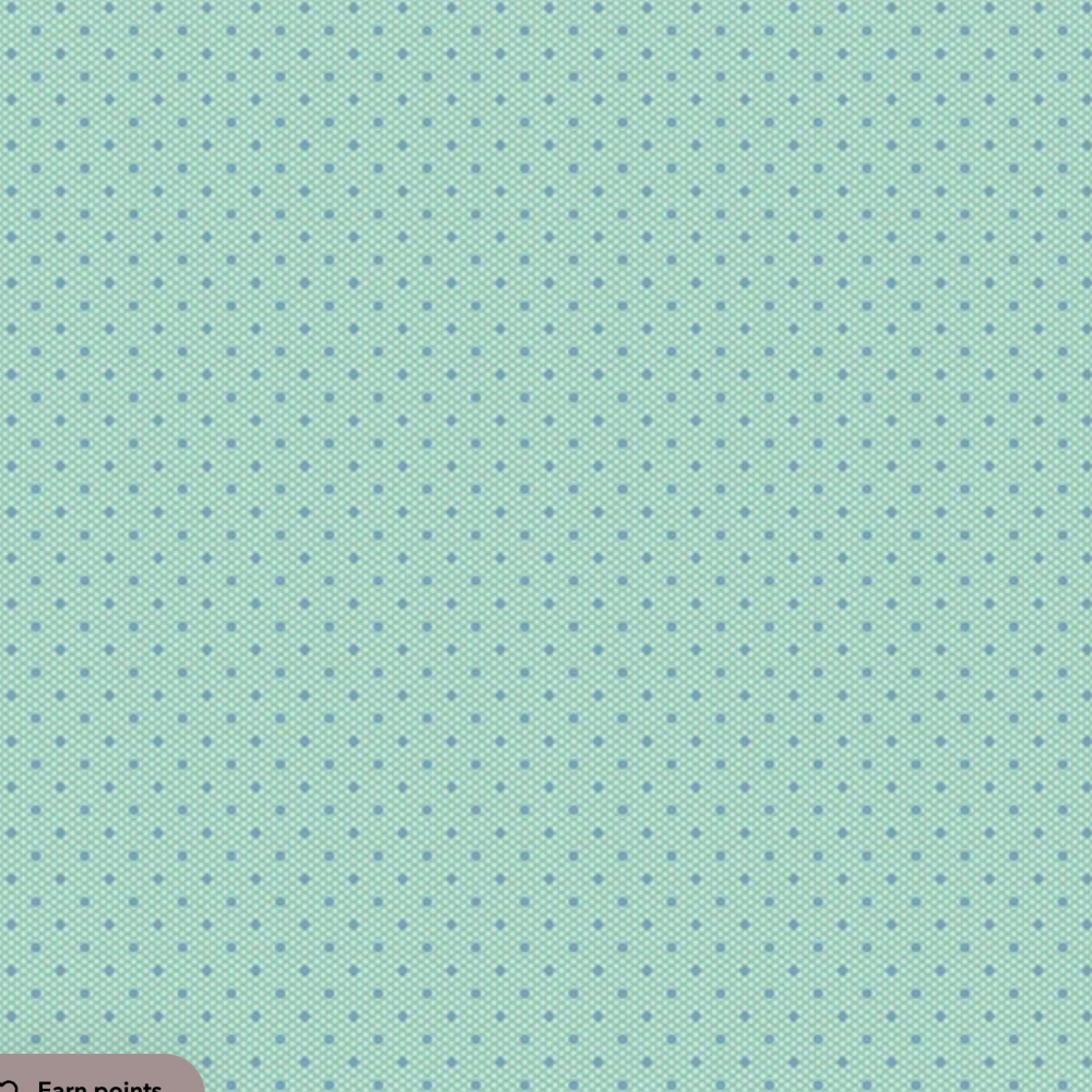 Sprinkles Patt 454 TEAL 100% Cotton  Fabric (1 metre piece)
