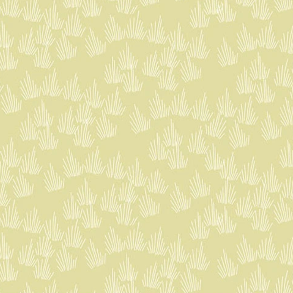 Coastal Walk Dune Green Patt 10022-100% Cotton  Fabric (1 metre piece)