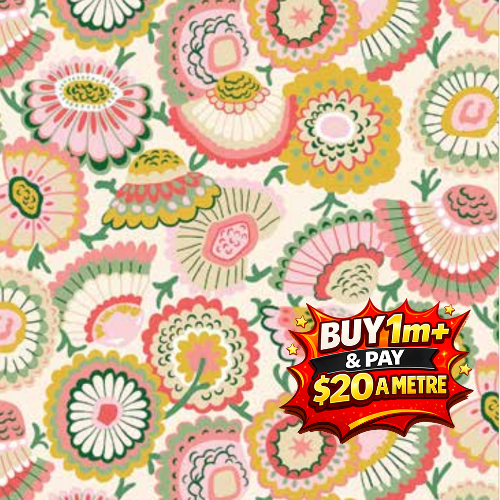 LIBERTY FLOWER SHOP - L01667416C - 100% Cotton
