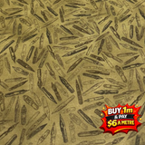 Serengeti Patt 1017 100% Cotton Fabric WOF 110cm- 112cm Final Clearance $6m (1m min cut)