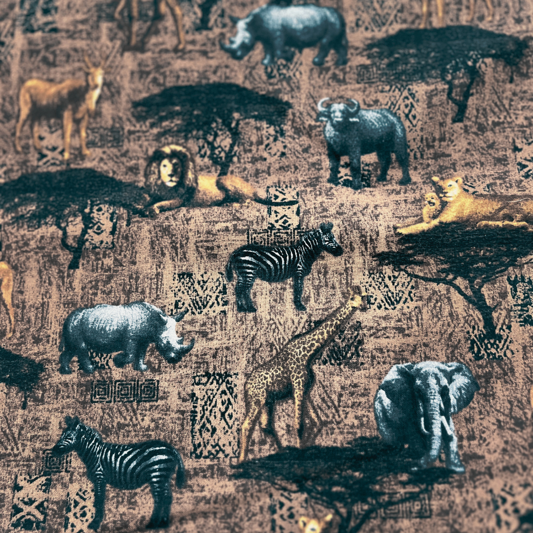 Serengeti Patt 1017 100% Cotton Fabric WOF 110cm-  112cm
