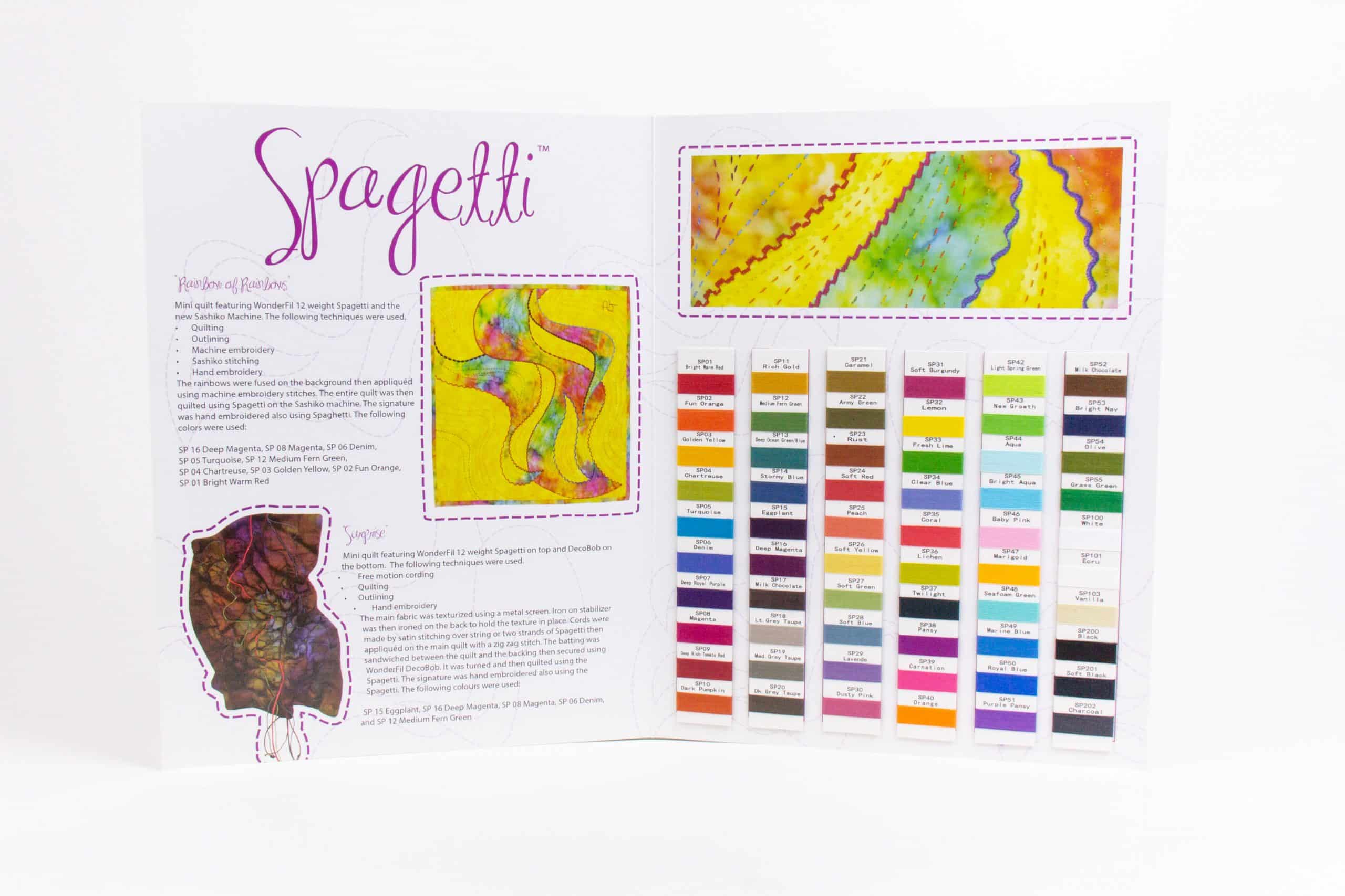 WonderFil Thread Colour Cards