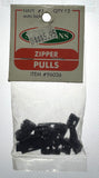 Sullivans Navy Zipper Pulls - 12 pack