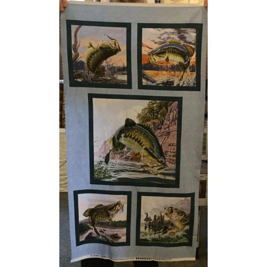 TOP ROD FISHING PANEL Al Agnew 5000 for Elizabeth Studios