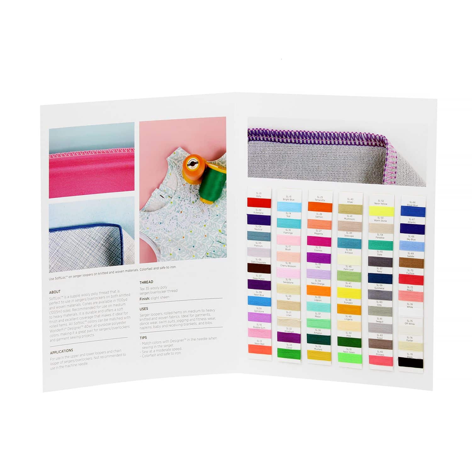 WonderFil Thread Colour Cards