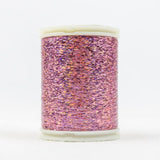 Thread - Hologram Slitted Metallic - HC8153 - Pink - 300m/328yd