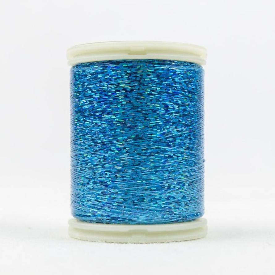 Thread - Hologram Slitted Metallic - HC8157 - Blue - 300m/328yd