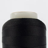 Thread - Lint-Free Cotton - Silco™ 35Wt - SC02 - Black - 700m/766yd