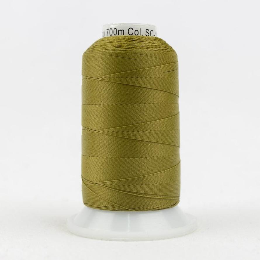 Thread - Lint-Free Cotton - Silco™ 35Wt - SC16 - Drab Green - 700m/766yd