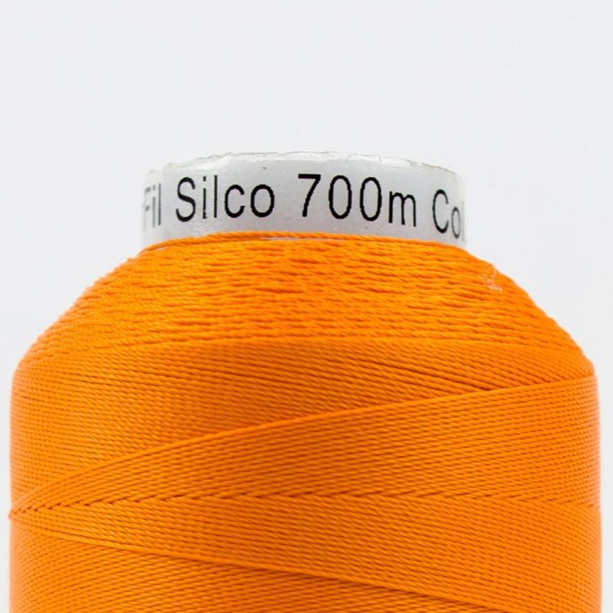 Thread - Lint-Free Cotton - Silco™ 35Wt - SC21 - Orange - 700m/766yd