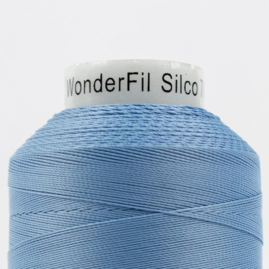 Thread - Lint-Free Cotton - Silco™ 35Wt - SC23 - Medium Blue - 700m/766yd