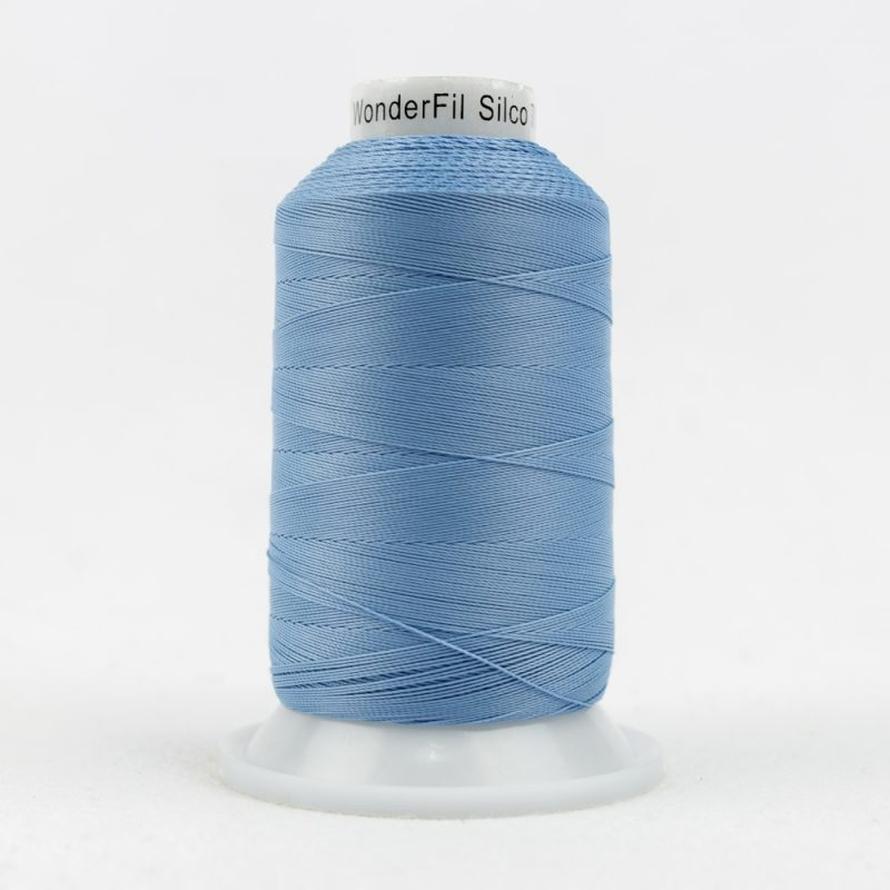 Thread - Lint-Free Cotton - Silco™ 35Wt - SC23 - Medium Blue - 700m/766yd